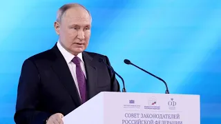 Путин: Россия – один из лидеров мирового большинства, в этом есть вклад парламента