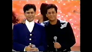 Domingo Legal | Leandro & Leonardo cantam "Eu Juro" no SBT em 15/09/1996 - INÉDITO