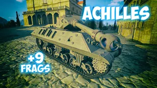 Achilles - 9 Frags 4.5K Damage - Ancient Achilles! - World Of Tanks