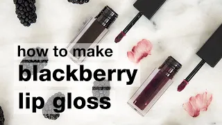 How to Make DIY Blackberry Lip Gloss // Humblebee & Me