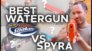 Best Water Gun 2024 | 2020s Spyra Vs 1990s Supersoaker