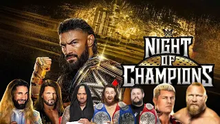 WWE Night of Champions 2023 Livestream Reactions Watch Party