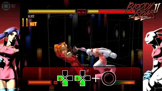 Bloody Roar 2 Alice Beast Drive Combo Guide 1080p 60 FPS