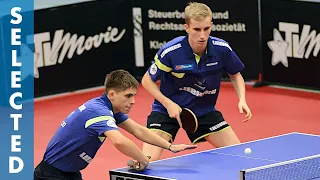 Simon Gauzy/Samuel Kulczycki vs Patrick Franziska/Shang Kun (TTBL Selected)