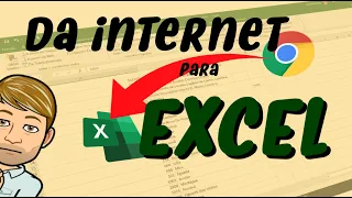 Exportar texto da Internet para Excel