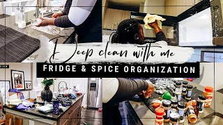 *NEW* SPRING KITCHEN DEEP CLEAN WITH ME | COMPLETE DISASTER CLEANING MOTIVATION | Faith Matini