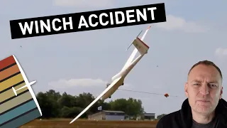 Glider Winch Launch Crash 💥 Instructor Reacts