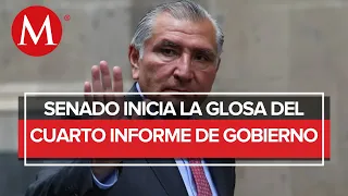 Adán Augusto comparecerá el martes ante el Senado por glosa del Informe de Gobierno