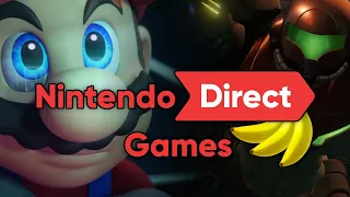 Nintendo Direct GAMES Predictions...