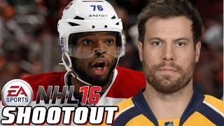 PK Subban / Shea Weber & Taylor Hall / Adam Larsson Trades - NHL 16 - Shootout Commentary ep. 38