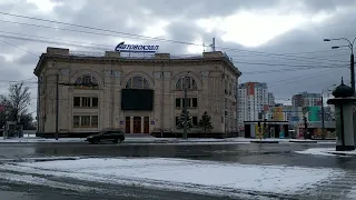 Харьков. Автовокзал. Проспект Гагарина. Выезд из города