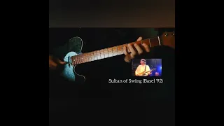 Sultan of Swing Solo [Basel 92'] || Guitar Cover