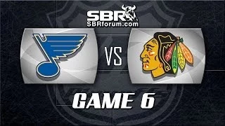 NHL Picks: Chicago Blackhawks vs. St. Louis Blues Game 6