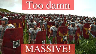 The Roman army was so Massive that it caused the Fall of Rome!