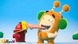 Frozen Popslickle Problems   | Oddbods - Food Adventures | Cartoons for Kids