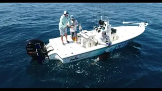 Pathfinder 2300 HPS Costa Boat - Sailfish action with Scott Deal and Capt. Mike Holiday