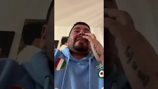 Maradona jr in lacrime per la vittoria dell'Argentina al Mondiale