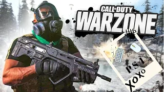 Прямая трансляция Call of Duty: Warzone с клавы и мыши на PS4