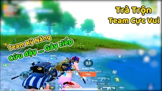 [ PUBG Mobile ] Trà Trộn Gặp Team Bạn Nữ Nói Chuyện Cực Vui - Kỹ Năng Vô Địch