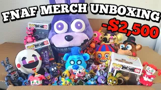 I Spent $2,500 on a FNaF Mystery Box | FNAF FUNKO MERCH UNBOXING