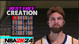 BEST DOMANTAS SABONIS NBA 2K24 FACE CREATION TUTORIAL!