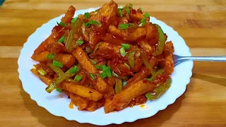 Chilli Potato Recipe | NO Maida Cornflour Sauce |क्रिस्पी चिल्ली पोटैटो Crispy Honey Chilli Potatoes