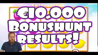 Results €10 000 Bonushunt!