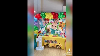 Cocomelon party decorations