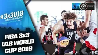 Russia v USA | Men’s Full Semi-Final | FIBA 3x3 U18 World Cup 2019