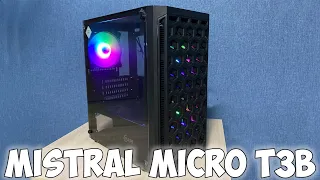 Powercase Mistral Micro T3B Обзор компьютерного корпуса с RGB вентиляторами
