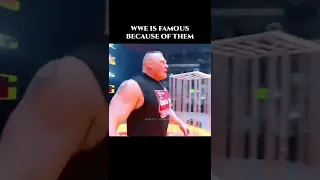 Wwe is famous because of them 💥 #wwe #trending #viral #shorts