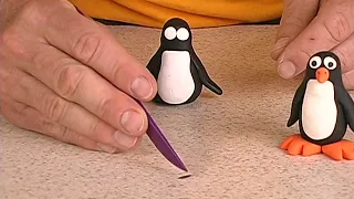 How To Make A Clay Penguin Tutorial (From Pap's Art Ventures)