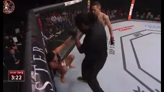 Charles Oliveira QUITS Mid-fight Compilation