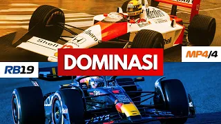 DOMINASI RB19 dan MP4/4, Serupa tapi Tak Sama