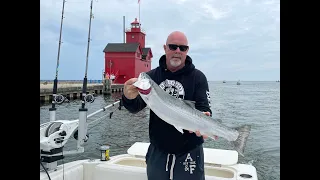 Lake Michigan Salmon, Trout and Fish Cleaning