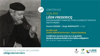 ULiège à Verviers - "Léon Fredericq : la science et les Hautes Fagnes"