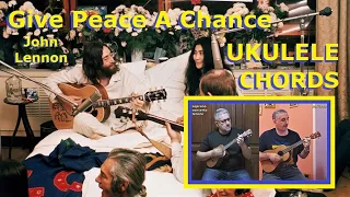 Give Peace A Chance (John Lennon) - UKULELE ACCORDI - TUTORIAL - Play Along