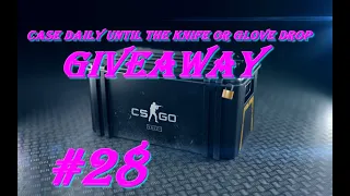 [CZ/EN] |CS:GO| **GIVEAWAY** Case Until the Knife or Glove Drop #28