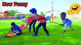 Very Funny Stupid Boys_Must Watch New Funny Video 2020_Try To Not Laugh_Ep-09_By #rozfuntv