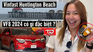 Vf8 2024 có gì đặc biệt ? Cận cảnh showroom Vinfast tại biển Huntington Beach