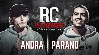 Rap Contenders 10 ans : Andra VS Parano