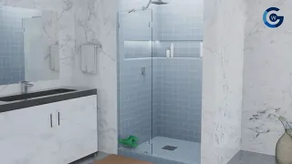 Halo - Shower Glass Hinge Installation Guide