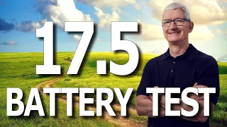 iOS 17.5 Battery Life / Battery Drain / Battery Performance Test.