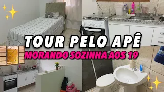 TOUR PELO APARTAMENTO | MORANDO SOZINHA AOS 19 🏠✨💖 | Eduarda Mariano