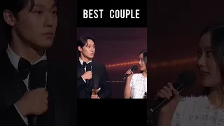 Congratulations to Lee Do Hyun and Go Min Si for  winning the Best Couple Award