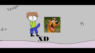 shaggy culea a scooby (animado XD)