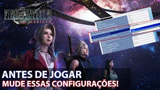 As Melhores Configurações de Jogabilidade para Final Fantasy VII Rebirth!