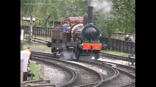FURNESS RAILWAY LOCOMOTIVE No. 20 VISITS THE KEIGHLEY & WORTH VALLEY RAILWAY in MAY 2000.