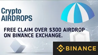 Free claim over $300 Airdrop Token on binance exchange.#Luna,#Usts,#Bitcoin.