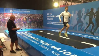 Running form - my effort to run at World Record marathon pace!